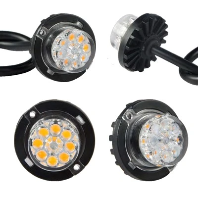 Aluminium Alloy Waterproof Various Colors 12W Led Rock Light 36Flashing Patterns Rock Lights For Trucks Car SUV
