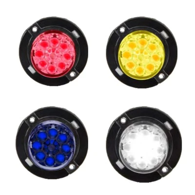 Aluminium Alloy Waterproof Various Colors 12W Led Rock Light 36Flashing Patterns Rock Lights For Trucks Car SUV high quality