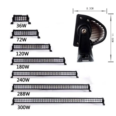 Super Bright 300W Roof Led Work Light Bar For Heavy Duty Truck Industrial Agricultural price